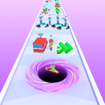 Вам предстоит управлять черной дырой, съедать все на своем пути, чтобы вырасти до огромных размеров! Улучшайте свою черную дыру, чтобы получить преимущество! Люди, машины, огромные здания... А может, попробуем съесть планету? Черная дыра поглощает машины!