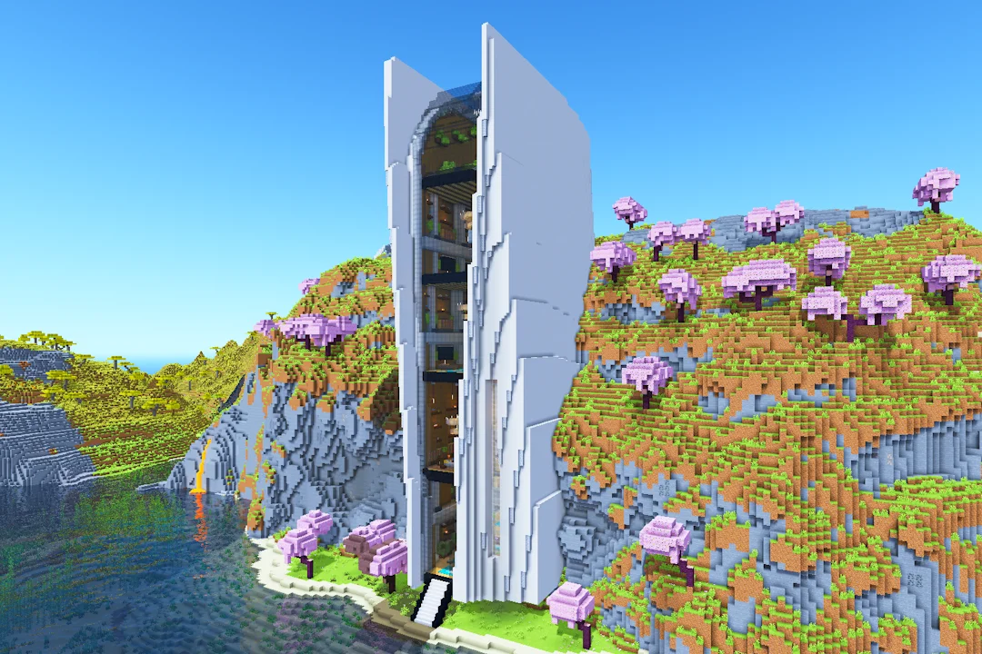 Minecraft - PS5 Mansion @ Charliecustard Builds | Download