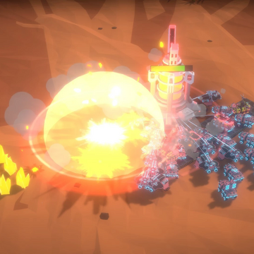 Война будущего: Битва ботов в космосе 3D — это динамичная стратегия в реальном времени, где креативность ведет к победе.