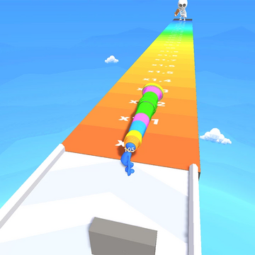 Layer Master is an insanely addictive runner game that guarantees players a fun and exciting experience. This game is all about stickman that rushes along the track to collect as many hoops as possible in order to defeat the boss!