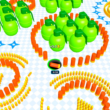  В игре Чёрная Дыра Атакует ваша задача проста – собрать максимум оружия с помощью черной дыры пока не вышло время. И не расслабляйся – чем больше ты соберешь, тем больше у тебя шансов в борьбе с боссом! Не подведи – победишь босса, спасешь мир!