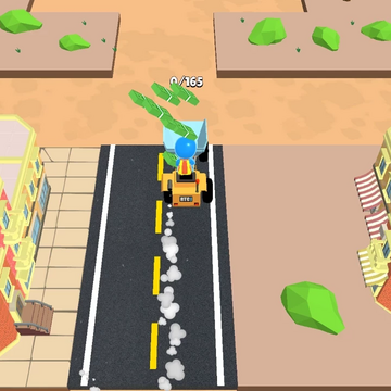 Постройте качественные дороги и станьте титаном дорожного строительства в городе! Улучшайте оборудование, нанимайте помощников и продвигайте ваш город вперед в этой захватывающей 3D браузерной игре по строительству дорог!