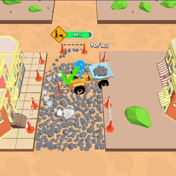 Постройте качественные дороги и станьте титаном дорожного строительства в городе! Улучшайте оборудование, нанимайте помощников и продвигайте ваш город вперед в этой захватывающей 3D браузерной игре по строительству дорог!