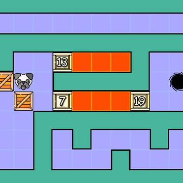 Помогите Дусе пройти препятствия и вернуть мячик! Кругом лава —не обожгитесь. С каждым уровнем сложность растет, а задания становятся все интереснее и эффектнее. Играть в онлайн-головоломку можно бесплатно и прямо сейчас. Без регистрации! 