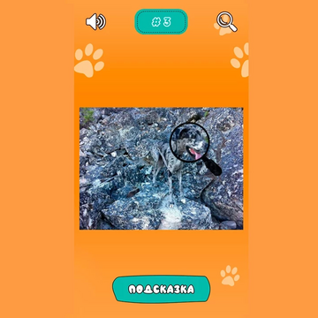 Игра в который вам нужно искать песиков, который спрятаны на картинках.