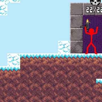 Помоги Стикману победить Крафтманов с помощью оружия