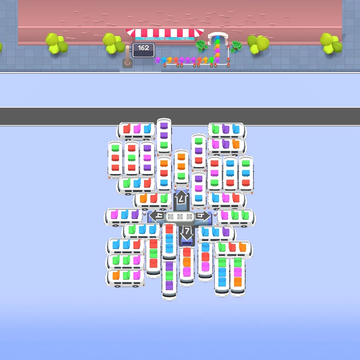 Меняй сиденья, собирай три одинаковых автобуса и отправляй их в путь!