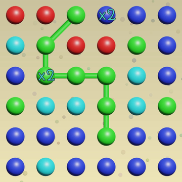 Соедини точки, захватывающая и увлекательная игра-головоломка.