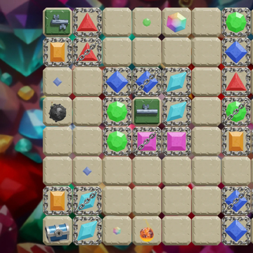 "Самоцветы 2: три в ряд" - захватывающая головоломка для всех любителей игр в жанре три в ряд. В этой игре вы найдете множество уровней с увлекательными задачами, которые потребуют от вас смекалки и стратегического мышления.