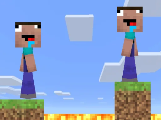 Испытание паркура в Школе Монстров на Пикабу Игры