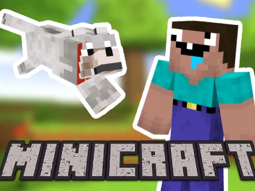 Minicraft: Приключения Стива и Волка на Пикабу Игры