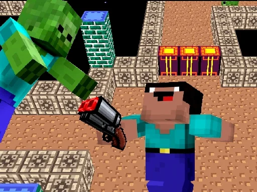 Космическое приключение: Битва нубиков против зомби на Пикабу Игры