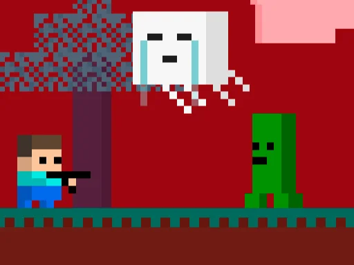 Steve AdventureCraft Nether на Пикабу Игры