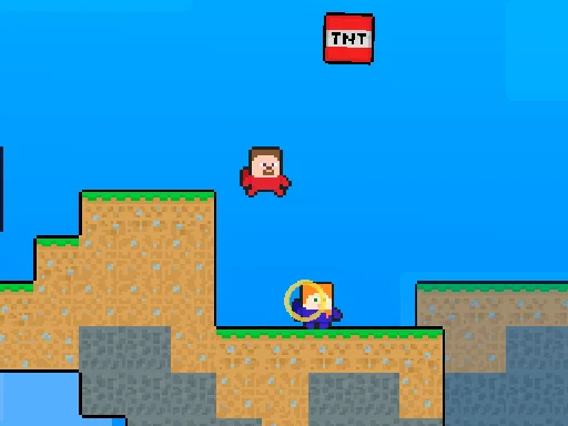 Стив против Алекса Рокетмена на Пикабу Игры