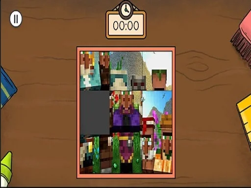 Головоломка Майнкрафт на Пикабу Игры