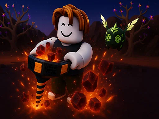 Обби: Копать до центра Земли на Пикабу Игры