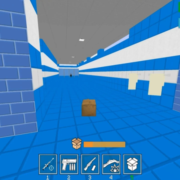 Пиксельный экшен про снайпера, в котором тебе нужно будет выполнять различные миссии в мире из блоков.