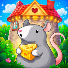 Домик Крыс - Нонограм на Пикабу Игры