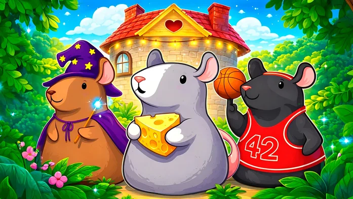 Домик Крыс - Нонограм на Пикабу Игры