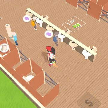 "Симулятор школы: Моя школа" - это игра, в которой необходимо управлять школой, открывать новые классы, туалеты, столовую, и помогать школьникам учиться.