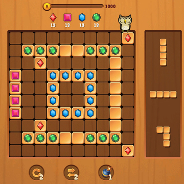 Пазл Блоки — это весёлая и расслабляющая игра-головоломка с блоками.
Игра из серии головоломок с блоками включает в себя несколько классических игр, в том числе игру с шестиугольным полем.