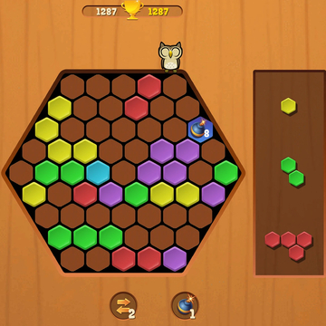 Пазл Блоки — это весёлая и расслабляющая игра-головоломка с блоками.
Игра из серии головоломок с блоками включает в себя несколько классических игр, в том числе игру с шестиугольным полем.