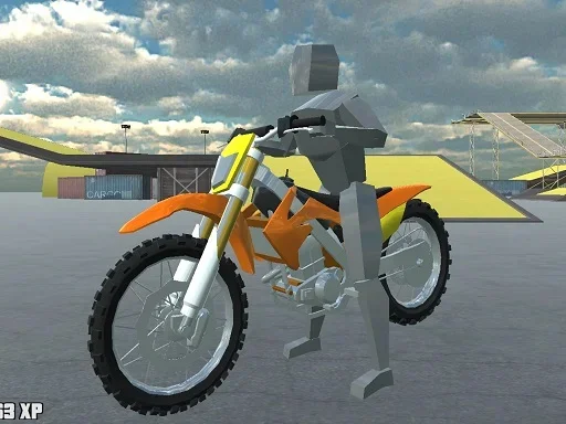Спортивная 3D-игра Stunt Bike на Пикабу Игры