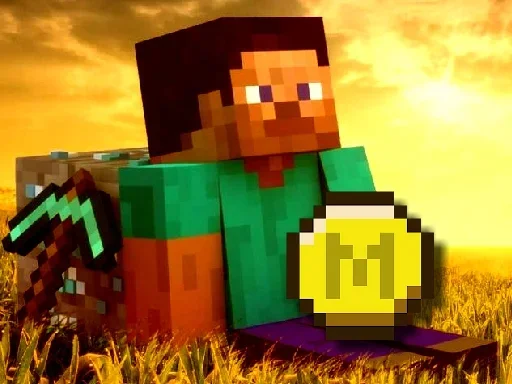 Приключения с монетами Minecraft на Пикабу Игры