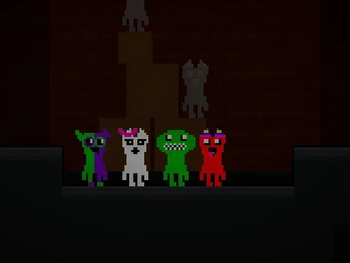 Хоррор Бан Бан: Паркур для 1-2 игроков на Пикабу Игры