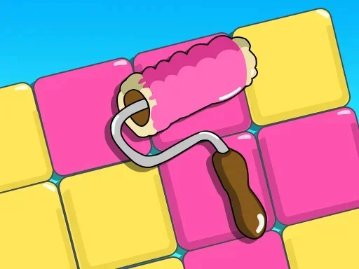 Головоломка: Раскрась Плитки на Пикабу Игры