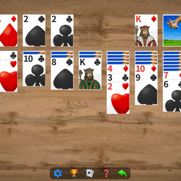 Пасьянс Косынка Крупные карты — выбирайте дизайн, используйте бесконечные  подсказки и соревнуйтесь с другими игроками!