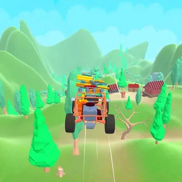 Газ в пол и вперед спуск с горы вниз! Разбивайте тачки, ломайте здания, краш тест автомобилю, наблюдайте за полетом! Покупайте больше крутых машин и отправьте манекен в полет! Проверьте насколько крепки кости манекена. Лети вниз на быстрой скорости!