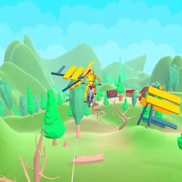 Газ в пол и вперед спуск с горы вниз! Разбивайте тачки, ломайте здания, краш тест автомобилю, наблюдайте за полетом! Покупайте больше крутых машин и отправьте манекен в полет! Проверьте насколько крепки кости манекена. Лети вниз на быстрой скорости!