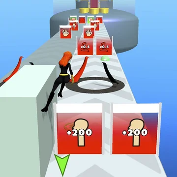 Забавный 3д раннер с элементами одевалок, который отлично подойдет для детей и подростков. Создайте свою королеву красоты и одержите победу в модной гонке. Оденьте вашу принцессу в самые лучшие наряды, чтобы завоевать место на подиуме и сердце красавчика!