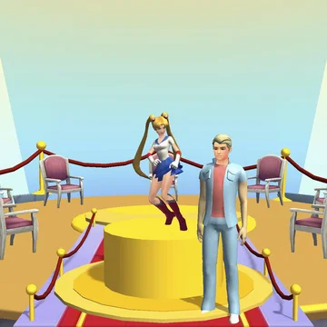 Забавный 3д раннер с элементами одевалок, который отлично подойдет для детей и подростков. Создайте свою королеву красоты и одержите победу в модной гонке. Оденьте вашу принцессу в самые лучшие наряды, чтобы завоевать место на подиуме и сердце красавчика!