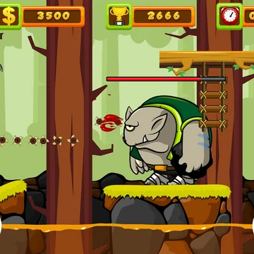 Ты выступаешь в роли отважного викинга. Твоя задача - пройти все уровни, избегая ловушек, сражаясь с врагами и собирая ценные ресурсы.