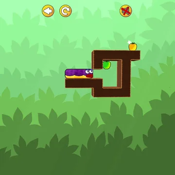 В этой увлекательной платформерной головоломке вам предстоит провести червяка к заветному золотому яблоку, преодолевая хитрые препятствия и опасные пропасти. Главный секрет успеха - контроль над длиной вашего червяка.