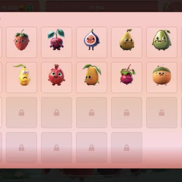 Соединяй фрукты с яркими характерами. Открой всю книгу!