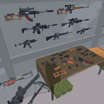 Дед стреляет по зомби! Уходите от погони, собирайте оружие, сочетая модули и навесные элементы для пушек. Реалистичная физика в действии! Объединяйте обвесы, прокачивайте стволы и в бой! Огонь!