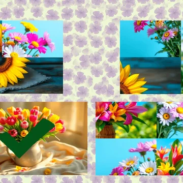 Перемешай части картинок с цветами и восстанови оригинальные изображения! Веселая головоломка, которая развивает внимание и логическое мышление.