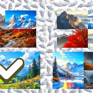 Микс Пазл: Горы — захватывающая игра, где нужно менять местами части перемешанных картинок, чтобы собрать потрясающие виды гор! Логика и отдых в одном.