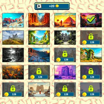 Решай головоломки в "Микс Пазл: Руины"! Разделяй и переставляй части картинок, чтобы собрать их обратно. Идеальная игра для тренировки логики и внимания!