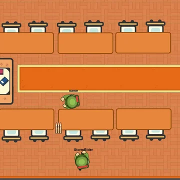 Онлайн 2D-шутер с видом сверху. Сражайся в захватывающих матчах, находи оружие, побеждай врагов и стань последним выжившим!