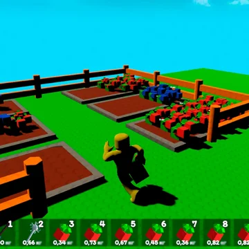 🌱 «Робукс: Вырасти Сад!» – игра про ферму и выращивание растений

Увлекательная ферма, где каждый игрок может попробовать себя в роли роблокс садовника.