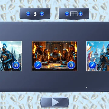 Соберите перепутанные картинки в игре "Микс Пазл: Рыцари"! Меняйте местами части, чтобы восстановить изображения средневековых героев и их приключений.