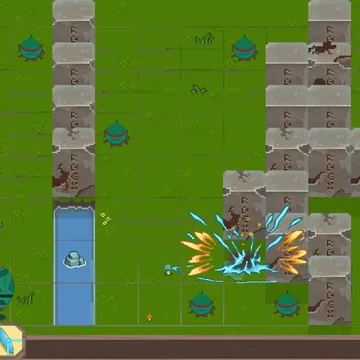 Помоги отважной Ведьмочке пройти все головоломные испытания и найти всех котиков, чтобы приютить их в своем уютном лесном домике.