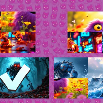 Микс Пазл: Монстры – захватывающая игра, где нужно собрать смешных монстров из перемешанных частей! Решайте головоломки, меняйте фрагменты и соберите всех монстров!