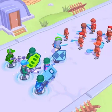 Мердж предметов, комбинируй оружие! Крафт - брони, оружия и экипировки! Собирай воинов, отправляйся в бой! Создай отряд. Все герои в свою коллекцию!