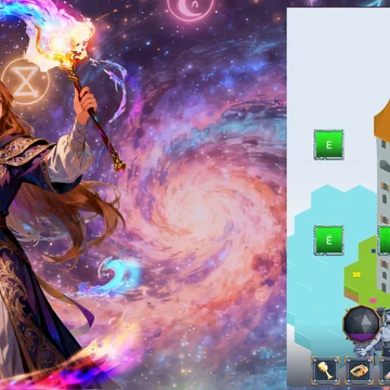 Запоминай скрытые цифры на плитках и нажимай их в правильном порядке, чтобы завершить заклинание и построить самую высокую магическую башню.