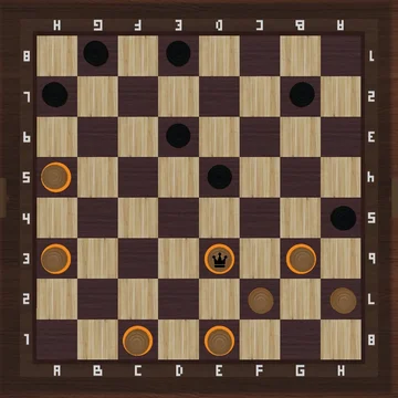 Игра про шашки с разными правилами: американские, русские, португальские и бразильские.